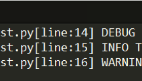 python中的日志模块logging
