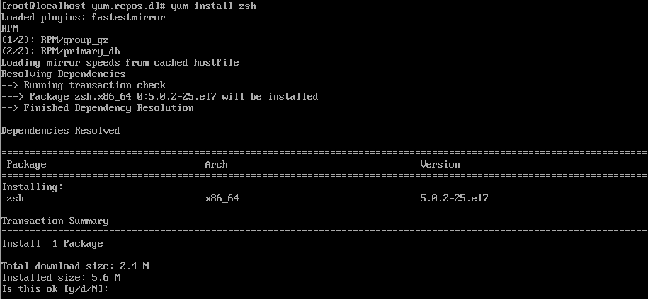 Centos 7 中设置光盘为本地 yum 源
