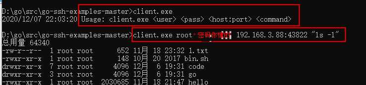 使用 golang 开发一个 windows 下 sshclient.exe